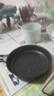 【亏本清仓】韩式麦饭石色不粘锅平底锅铁锅电磁炉不带盖 黑色小煎锅 16cm 实拍图
