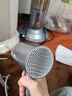 美的（Midea）5亿等离子护发电吹风 家用负离子护发吹风筒 1800W大功率便携吹风机 FJ308银 新年礼物 情人节礼物 实拍图