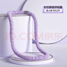 杜威克软呼啦圈弹簧男女成人美腰塑形加重收腹专用静音款3.2斤紫 实拍图