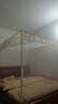 La TorrettaA类婴儿宝宝防摔蚊帐家用三开门加密防掉坐床方顶蚊帐1.8/1.5米床 实拍图