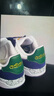 adidas ENTRAP美式校园风运动少年感复古篮球风板鞋男女阿迪达斯   白色/绿色/蓝色   40.5 实拍图