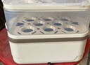 志高（CHIGO）煮蛋器蒸蛋器 电蒸锅双层多功能早餐蒸煮一体机2-3人 小型鸡蛋羹神器一人用高温自动断电2025款204 实拍图