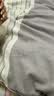 无印良品100%白鹅羽毛被子 匈牙利进口羽毛绒丝秋冬被芯约8斤200*230cm白 实拍图