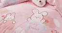 罗莱儿童三件套 母婴A类100%全棉宿舍单人床单纯棉被套枕套 150*215 实拍图