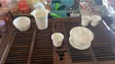苏氏陶瓷羊脂玉瓷荣光三才盖碗礼盒套组伴手礼节日礼物140ML 实拍图