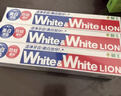 狮王（Lion）Whitewhite进口美白牙膏荷兰薄荷150g×3大白管去黄去牙渍金榜 实拍图