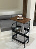 小魔置物架落地小推车零食架可移动沙发边几厨房卧室收纳架储物层架 实拍图
