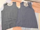 恒源祥2件男士保暖背心男冬季【含山羊绒蚕丝】德绒打底内衣坎肩马甲男 实拍图