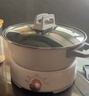 美的（Midea）电火锅IH电磁加热火锅专用锅分体家用多功能锅4.5L大容量3分钟飞快沸腾电煮锅带蒸屉HGE22BY06Z 实拍图