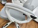 锦汐 电脑椅家用办公椅子靠背人体工学椅学习转椅老板座椅游戏电竞椅 【可后躺】白框灰网 实拍图