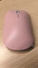 联想（Lenovo）无线蓝牙鼠标轻音鼠标 Air Handle双模鼠标 便携办公鼠标 适用台式机一体机笔记本平板粉色 实拍图