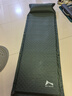 狼行者自动充气床垫打地铺户外防潮垫气垫床露营单人加厚款充气床墨绿色 实拍图