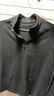 京东京造长袖t恤男打底衫摇粒绒秋冬加绒保暖卫衣内搭衣服男装半拉链 黑L 实拍图