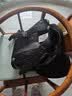 骆驼（CAMEL）轻便双肩背包骑行背包纯色折叠包户外运动休闲旅行登山包黑色 实拍图