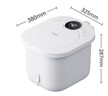 美的（Midea）泡脚桶电动按摩足浴盆加热恒温足疗按摩器洗脚盆熏泡按摩年货生日礼物送长辈父母女友实用ZL206 实拍图