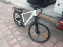 永久锂电池助力电动自行车禧玛诺变速超长续航山地车男女士双碟刹单车 F58多彩白【助力续航约50-60KM】线碟 26英寸 实拍图