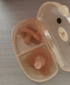 世喜安抚奶嘴6个月以上防胀气新生婴儿日夜用哄哭睡1岁全硅胶2只装 实拍图
