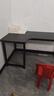 久丞家具转角电脑桌学生家用书桌双人书架一体组合桌卧室拐角L型电竞桌子 【加厚16mm桌面】黑色左转角 140x80x74cm 实拍图