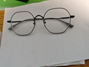 万新（WAN XIN） 近视眼镜防蓝光辐射非球面现片配眼镜框男女0-1500度配成品眼镜 来镜加工+升级镜框咨询客服 1.60多屏防蓝光镜片（近视超薄） 实拍图