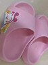 巴布豆儿童拖鞋男女童宝宝软底居家浴室夏季凉拖鞋 粉色 150码 实拍图