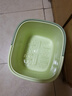 达福芮23cm加厚加大泡脚桶 家用大号塑料洗脚盆提水桶塑料盆加厚足浴盆 实拍图