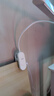 美的（Midea）LED护眼台灯学生宿舍卧室床头学习阅读灯家用矩形夹子灯便携 插电 实拍图