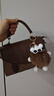 稻草人牛皮包包女款25轻奢高端单肩斜挎剑桥包生日情人节礼物送女友老婆 实拍图