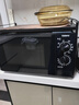 格兰仕（Galanz）微波炉烤箱一体机 平板式不锈钢内胆23升大容量家用光波炉机械旋钮操作简单G80F23SP-M8(S0) 实拍图