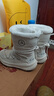 骆驼（CAMEL）高帮加绒休闲女鞋厚底耐磨雪地靴子 X24C09L7607 象牙白 38 实拍图