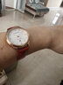 罗西尼（ROSSINI）手表女款 女表新年礼物送女友日历石英表白盘红皮带516734 实拍图
