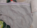 有棵树【元气紫】A类婴儿棉内裤女纯棉10A抗菌桑蚕丝裆高弹运动风三角裤 实拍图