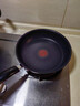 特福（Tefal）不粘煎锅家用牛排平底煎锅少油烟有钛煎饼锅电磁炉燃气灶通用24cm 实拍图