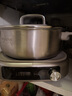 九阳（Joyoung）0涂层IH秒涮电火锅火锅专用锅电锅家用4-8人分体式可拆洗多功能电蒸锅不锈钢电煮锅6L火锅锅GN12 实拍图