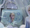 迪士尼（Disney）冰雪奇缘艾莎儿童包可爱小香风纱裙皮革斜挎包零钱包公主新年礼物 实拍图