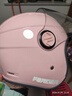 永久3c认证头盔电动车秋冬季防风保暖四季通用女士男电瓶车安全帽摩托车高清501【樱花粉】 实拍图