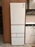 东芝（TOSHIBA）小白桃409L五门日式多门冰箱429嵌入式自动制冰玻璃面板小户型GR-RM429WE-PG2B3 实拍图
