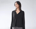 蕉下（beneunder）防晒服女黑胶透气凉感户外防紫外线外套AS10024漫暮黑L 实拍图