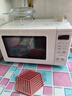 美的（Midea）变频小清新微波炉 液晶屏幕 磨砂面板 小型20L家用 匠心工艺（PM2002） 实拍图