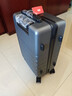 京东京造无界行李箱20英寸德国科思创PC男女拉杆箱登机旅行箱 石墨灰 实拍图