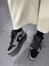 耐克官方AJ1板鞋男 Nike2025冬季新款Air Jordan 1黑棕低帮复古休闲鞋 IB7109-005 42.5 实拍图