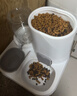 疯狂的主人自动喂食器猫碗猫咪饮水机猫狗食盆大容量饮水一体自动出粮猫狗碗 实拍图