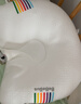 bebebus婴儿定型枕0-6个月睡圆头纠正头型宝宝枕头0-1岁定型枕透气抗菌款 实拍图