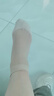 浪莎短丝袜女春夏脚底防滑吸汗超薄防勾丝耐磨7A抗菌肉色透明中筒袜子 实拍图