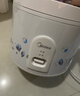 美的（Midea） 微压电饭煲 精铸发热盘大容量简单易控 黑晶内胆家用迷你小电饭锅 1-2-3-5-8人家用商用年货好物 4升款 4L 2-6人用 实拍图