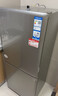 海尔（Haier）「真省电」165L两门小冰箱一级能效风冷无霜黑金净化灰色HC2-165WGHC2E9S9国家补贴 实拍图