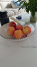 青苹果新年礼物玻璃果盘果斗轻奢客厅装饰婚庆沙拉碗彩盒装11英寸 实拍图