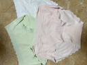 猫人4条女士内裤女纯棉A类婴儿棉10a桑蚕丝裆高弹大码中腰舒适透气L 实拍图