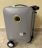 爱尔威（Airwheel）电动行李箱可骑行智能拉杆登机箱可坐可代步20英寸SL豪华版一银 实拍图