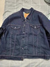 Levi's李维斯情侣同款美式经典复古休闲时尚潮牌修身牛仔夹克外套 深蓝色 72334-0134 S 实拍图