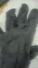 爱马斯（AMMEX）一次性手套丁腈100只大号加厚耐用防水实验室防护厨房黑色手套 实拍图